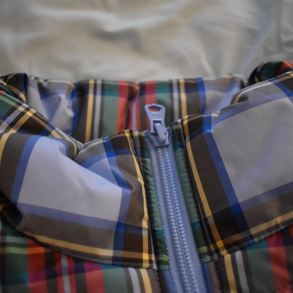 Land's End Plaid Vest, Size M (10 - 12) - Picture 10 of 13